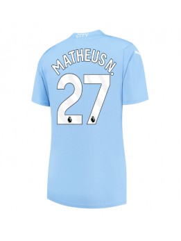 Manchester City Matheus Nunes #27 Heimtrikot für Frauen 2023-24 Kurzarm